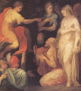 ABBATE, Niccolo dell The Continence of Scipio (mk05) France oil painting art
